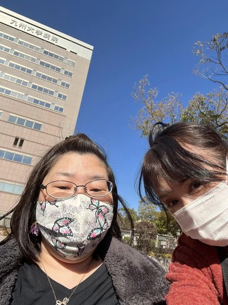九州大学病院へ