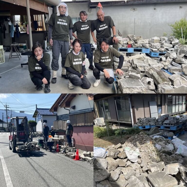 【令和8年熊本地震 活動報告⑧】～昨年の「モグラ隊」から、今年は「ブロック隊」へ～